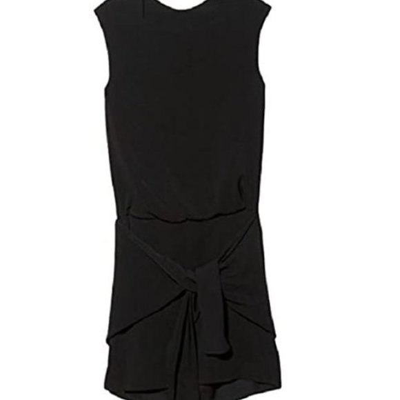 NEW $595 BLACK Theory Theyskins "Dinta" Wool/Silk Sleeveless Dress 4 Small - Picture 2 of 12